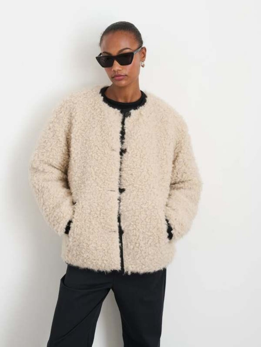 Alex Mill XS Polar Bear Reversible Jacket NWOT